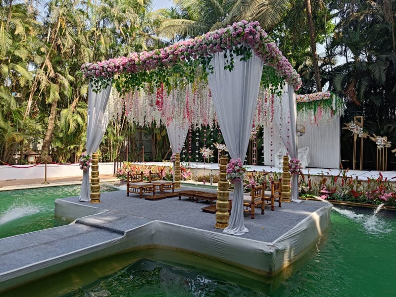 Decoration at Exotica wedding lawns
