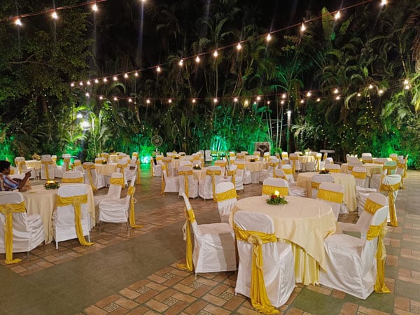 wedding lawn catering